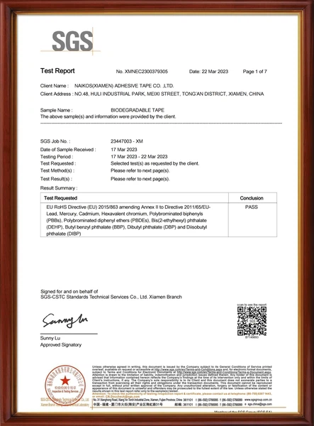 Test-Report-From-SGS